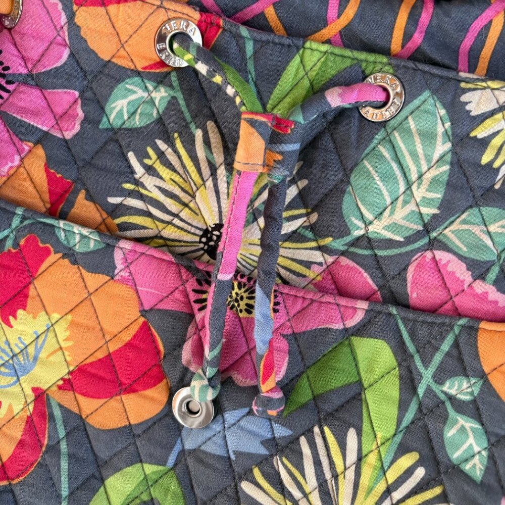 Vera Bradley Backpack Tote with Removable Straps - Picture 8 of 10